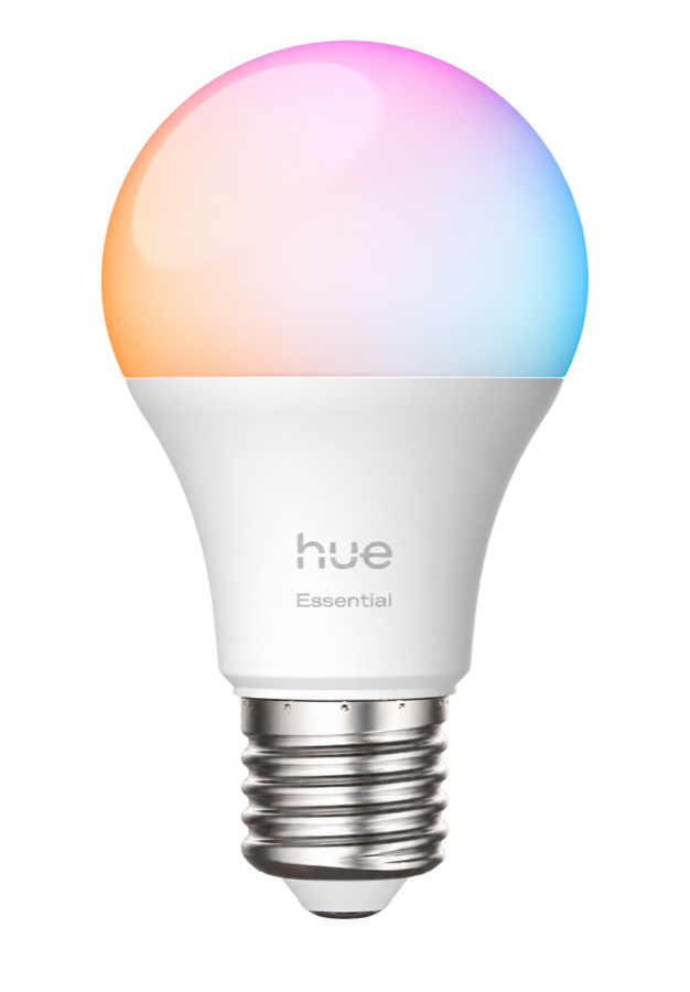 Philips Hue Essential A60 E27 pære med farvet lys