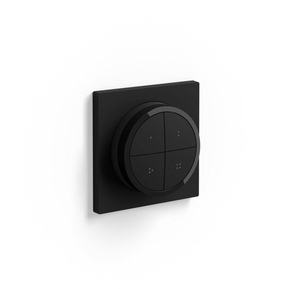 Sort Philips Hue Tap Dial Switch til styring af smart home-lys